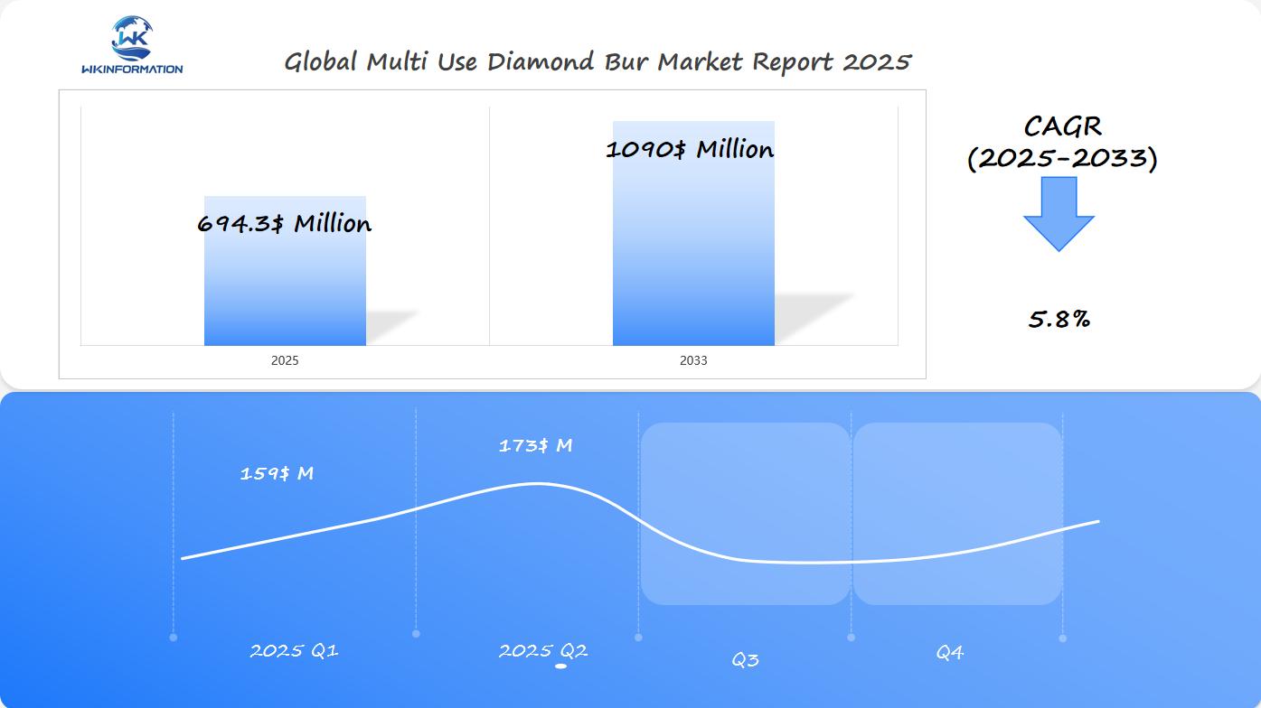 Global Multi Use Diamond Bur Market 2025 Q1&Q2 Data